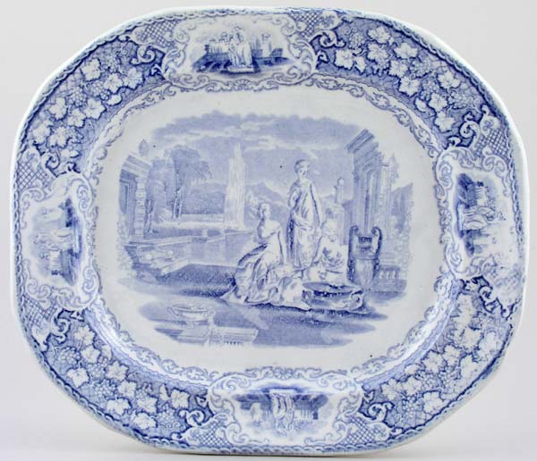 Meat Dish or Platter c1860